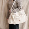 Large Maternity Bag for Baby Diaper Maternal Mommy Bag Quilted Nappy Maternity Packs Toiletry Labour Luggage Bag Mom Travel Tote 1
