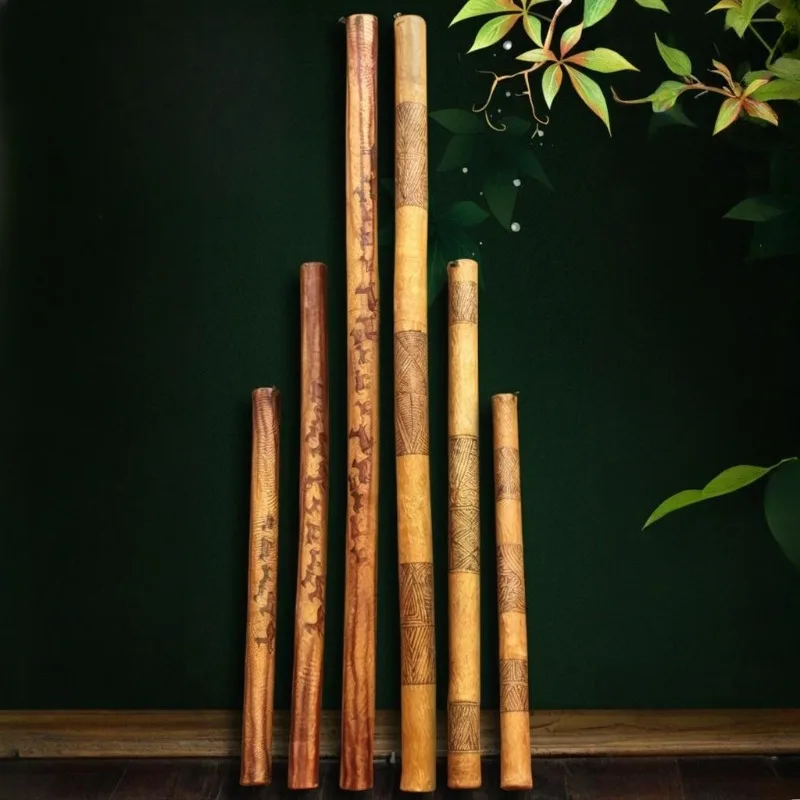 Bamboo Rainstick Professional Sound Therapy Handmade Rainmaker ASMR Yoga Meditation Healing Relaxation Musical Instruments