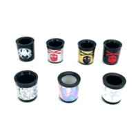 10pcs Plastic Golf Colored Skull Ferrules Fit Iron Shaft spec : inner * higher* outer size 9.3 *15*13.7mm 2