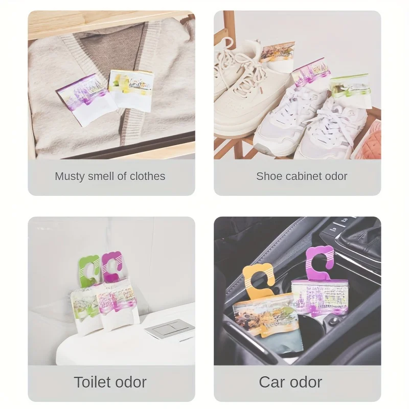 10/30 قطعة أكياس العطر خزانة خشب الصنوبر نكهة طبيع...