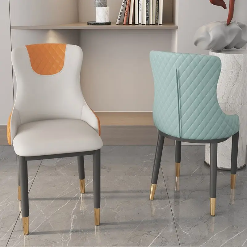 

Light Luxury Dining Chair Simple Modern Home Armchair Study Chair Leisure Restaurant Coffee Chair