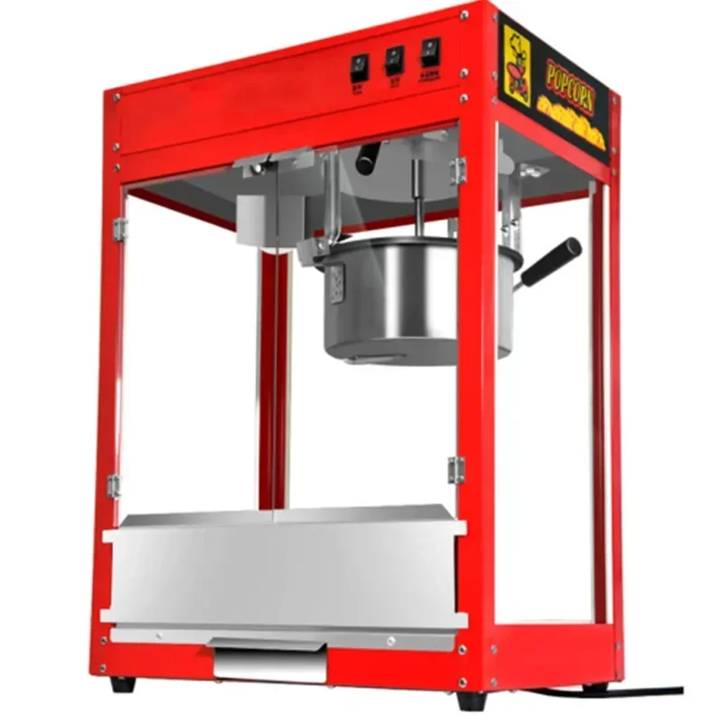 Automatic popcorn machine commercial spherical butterfly shape electric new corn flower machine corn flower popping machine 2