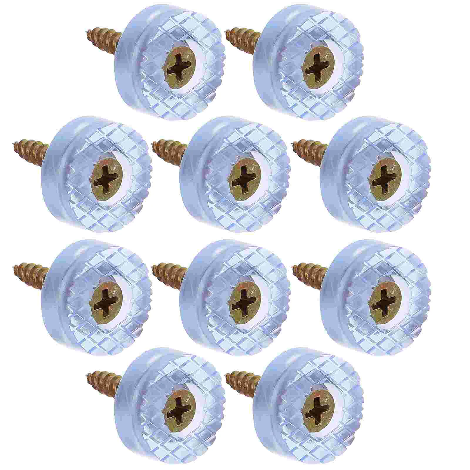 Furniture Feet Cutting Board Non-slip Chair Screw-on Rubber Legs Anti-slip Foot Pads For