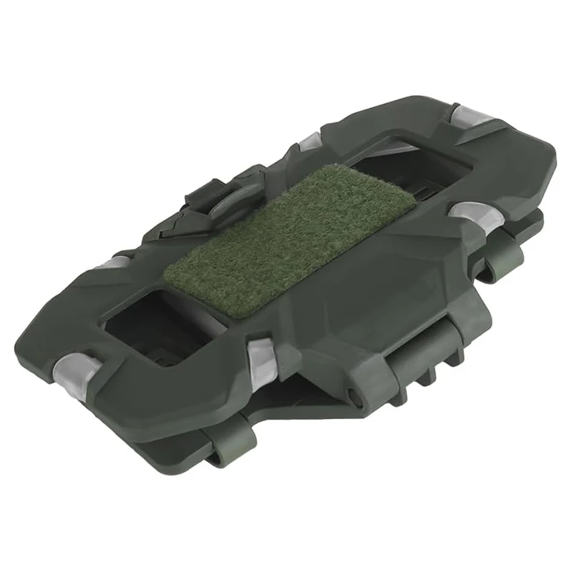 Tactical MOLLE Folding Navigation Board CS Airsoft Map Case Admin Panel Mobile Phone Holder for Screen Size 4.7-6.7in