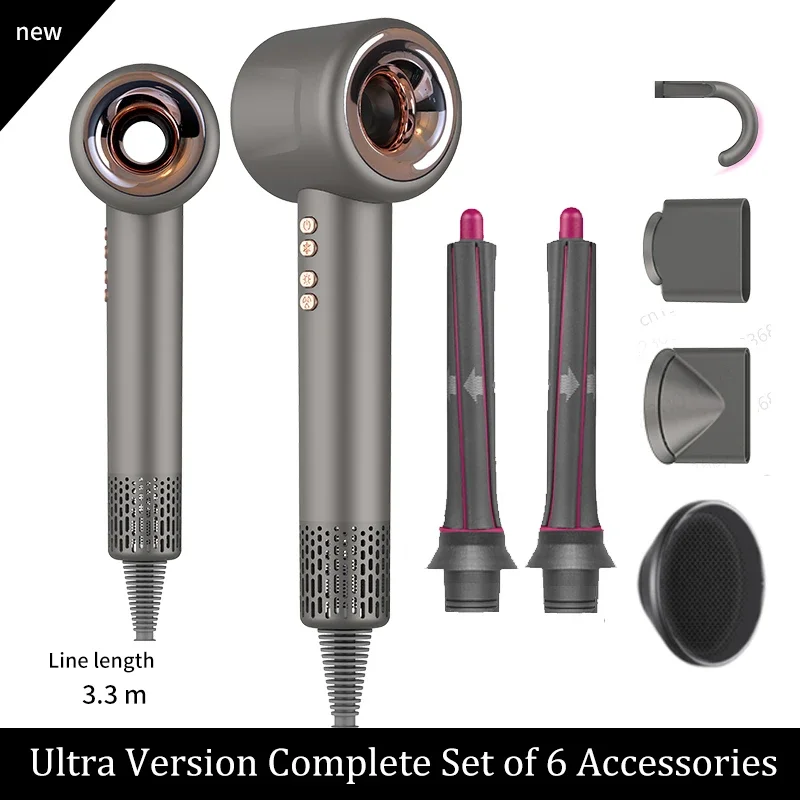 220 فولت 1600 واط سوبر مجفف الشعر بلا أوراق مجفف ا...