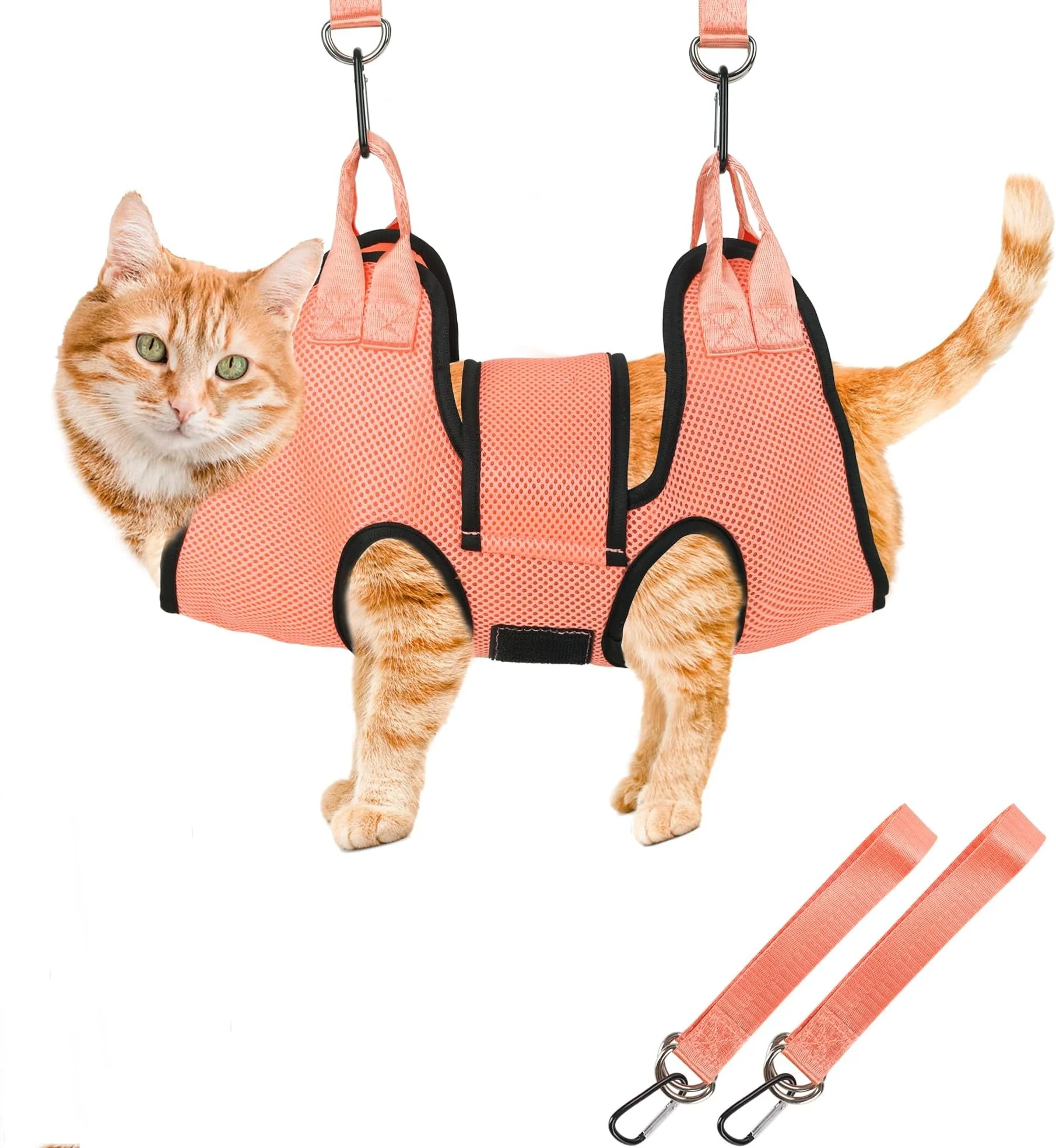 TONG Cat Holder for Grooming Pet Hammock Restraint Bag for Cleaning Pet Grooming Supplies for Dogs Cats Bathing Nail Clipping 6