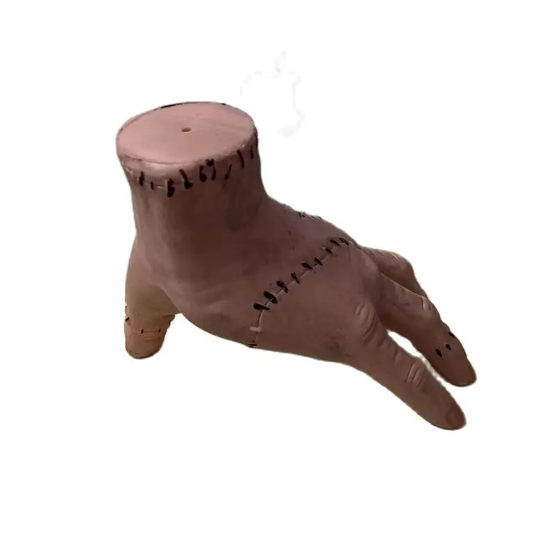 Adult Toy Wednesday Addams Cosplay Model hand Addams Family Halloween Party Costume Props Scary prank toy Car office decorations anime cosplay props,anime cosplay accessories
