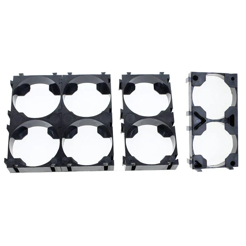 4 pcs 26650 lithium battery holder 26650Lifepo4 battery splicing holder combination bracket 2P 3P aperture 26.4mm
