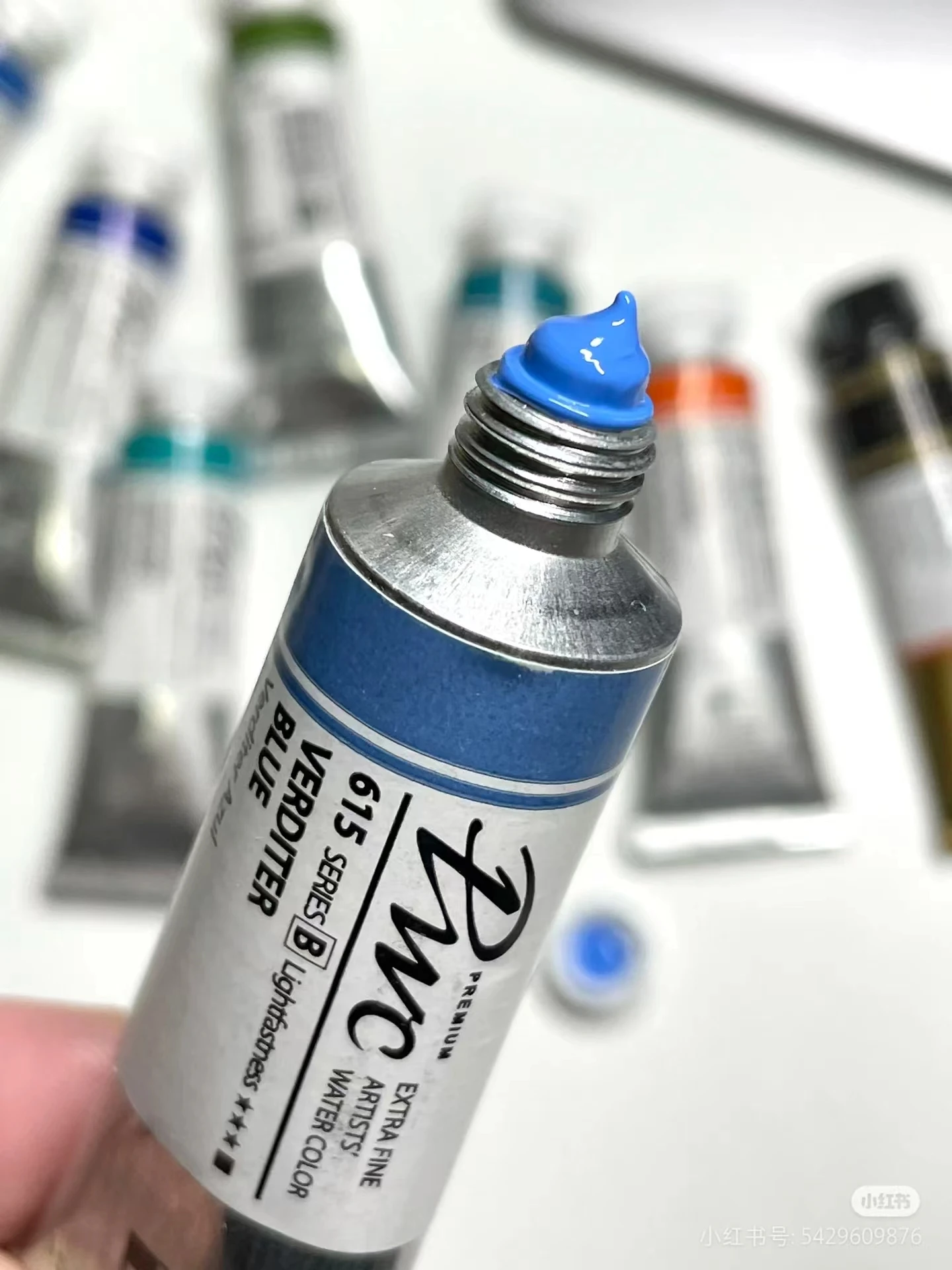Korean Import SHINHAN artist watercolor pigment 15ml pwc tubular Acuarela professional beginner art suppliesb Student supplies