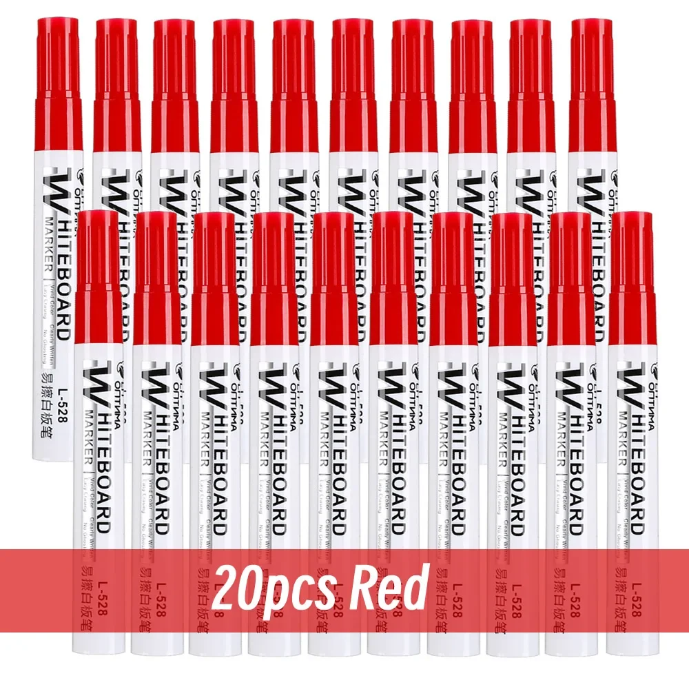 Erasable Whiteboard & Blackboard Marker Pens for Office, School, and Art