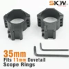 Skwoptics-Scope Rings, Dovetail Riflescope Mount, 35mm, 11mm, A Pair of Dovetail, 5