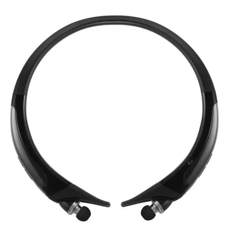 Hbs-fones de Ouvido sem Fio Bluetooth Mais com Fio Esportes Pescoço Montado Fones de Ouvido Correndo Cabo Estéreo Retrátil Venda Quente 850s - Image 5