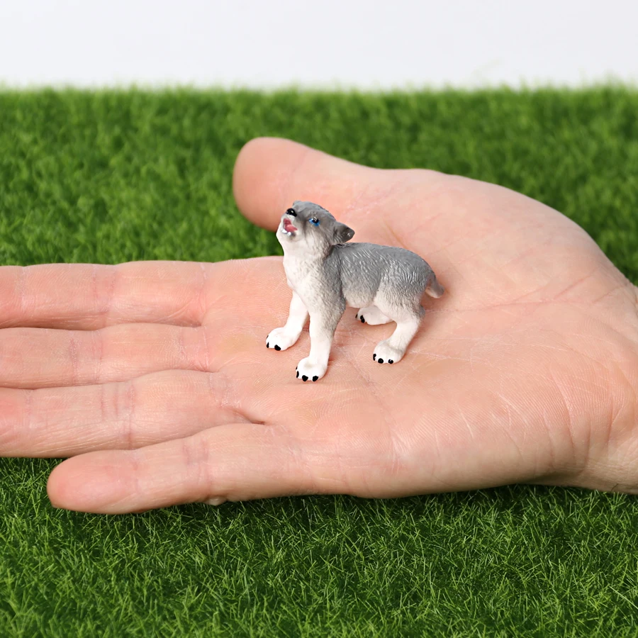Realistic Wild Animal Action Figures Toy Set