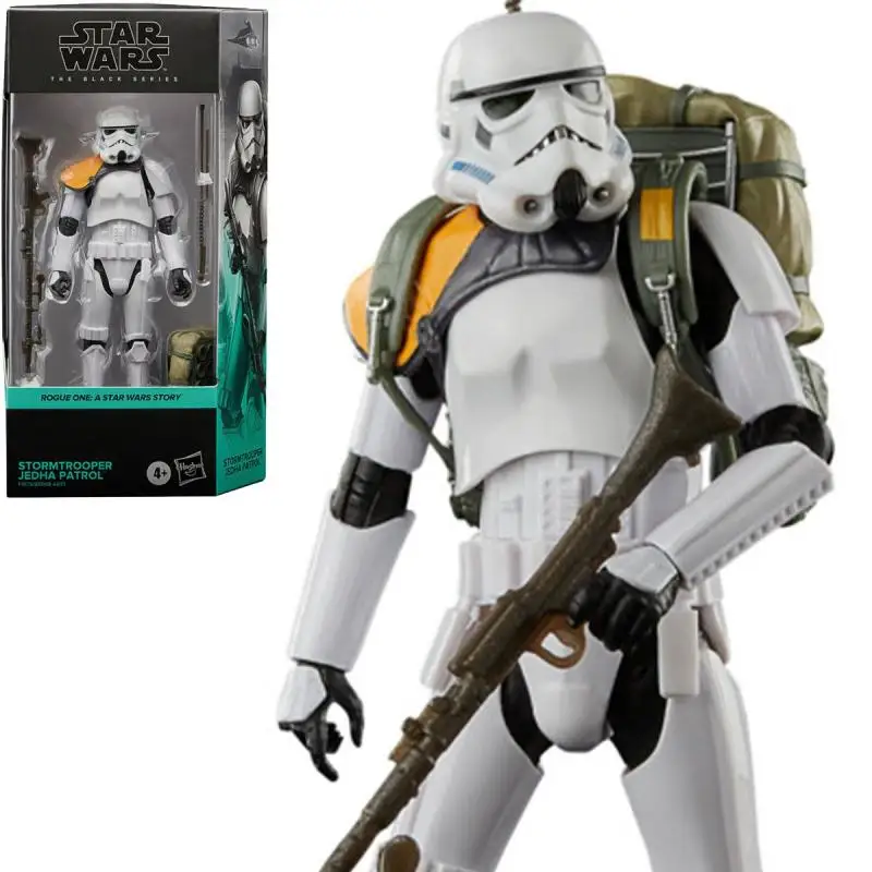 

Original 6-Inch Star Wars The Black Series Stormtrooper (Jedha Patrol) Action Figure toys for children