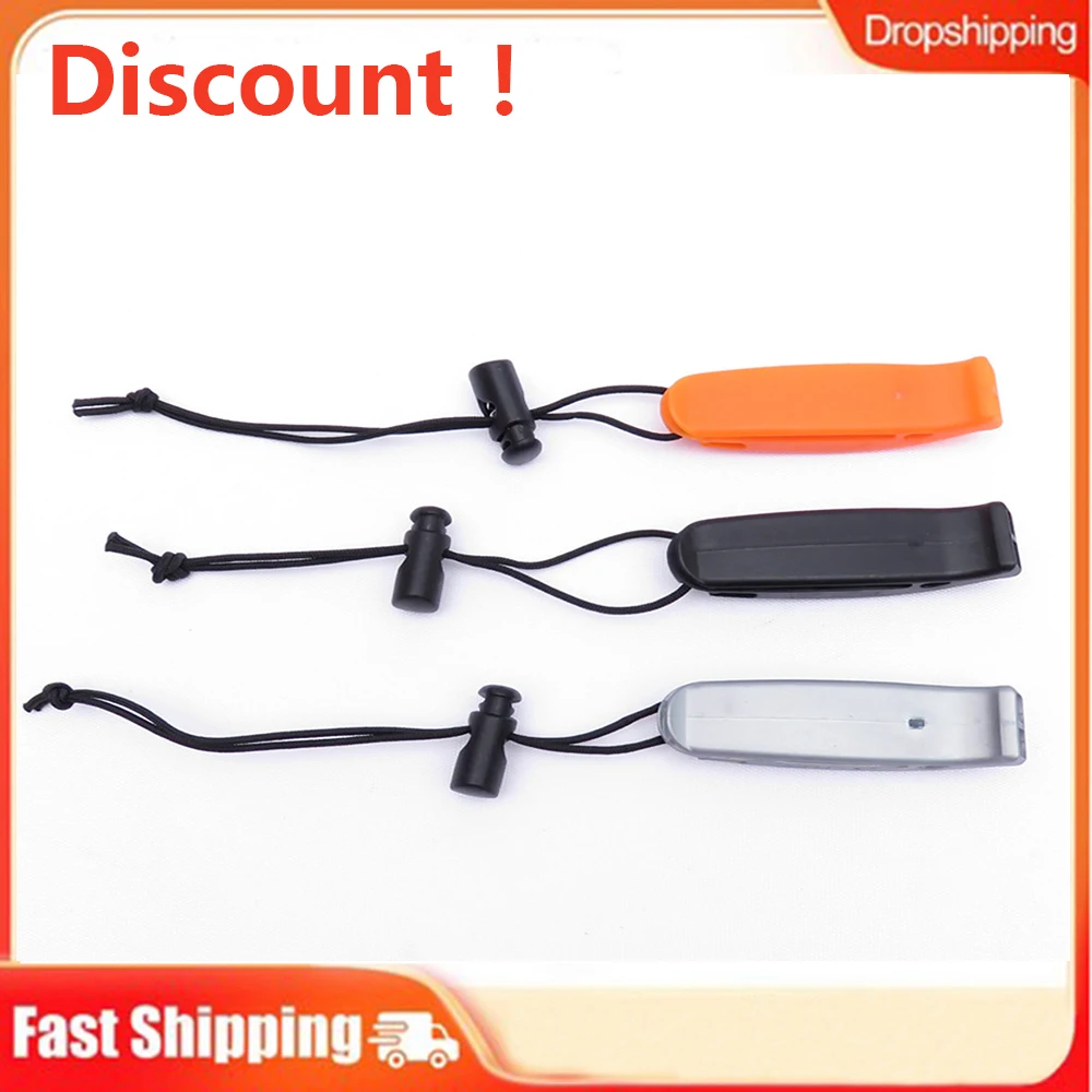 

1pc Diving Whistle Whistle 10g 11cm Rope Length Compact Size Durable PP Suitable Diving Floating Diving Whistle Hiking