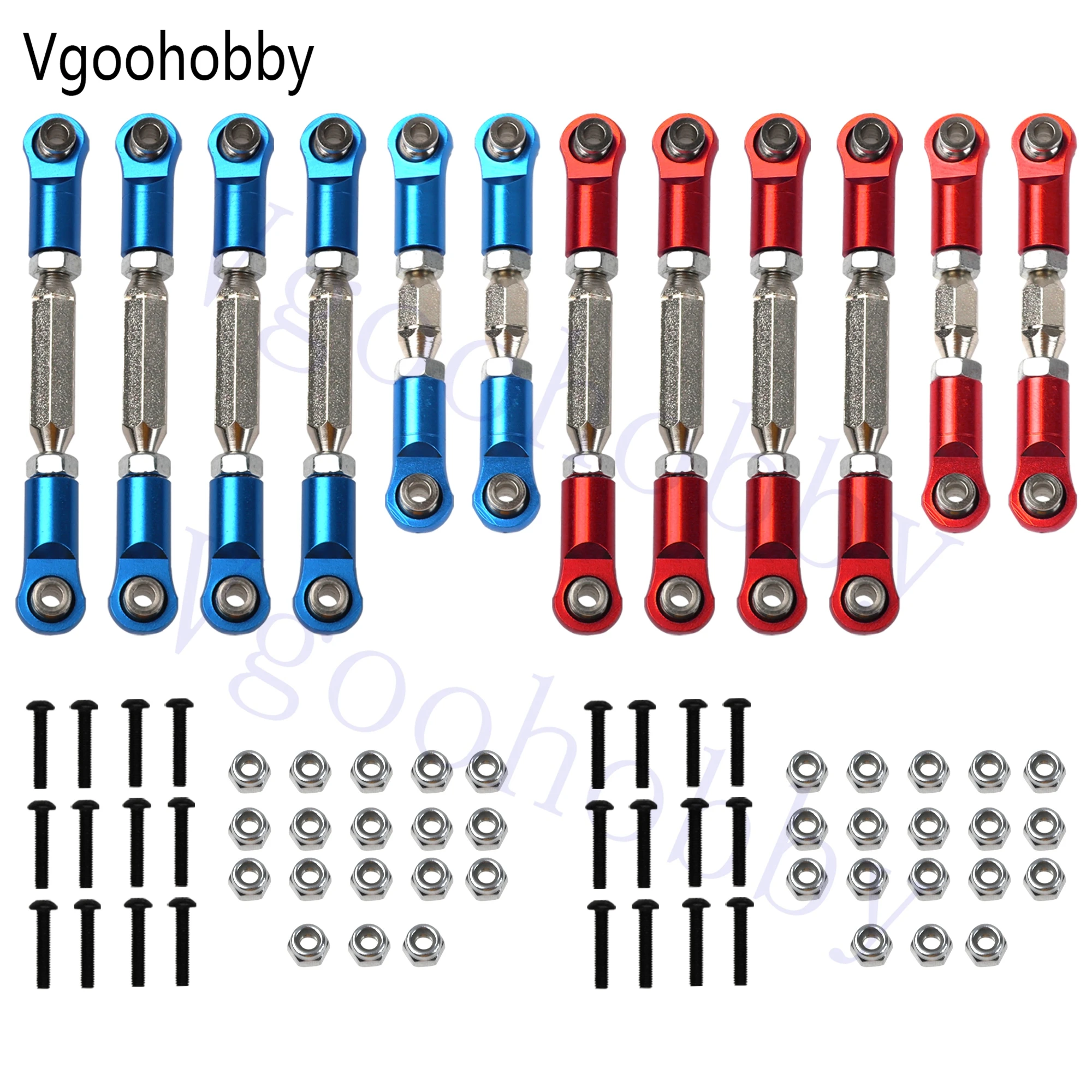 

Металлические поворотные стержни поворотные звенья рулевая тяга Тяговые стержни для Arrma Granite 4X4 Senton 4X4 Mega550 1/10 Радиоуправляемый автомобиль