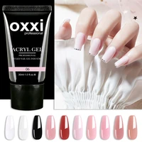 OXXI Acrylic Gel for Nail Extension 30ml Thicker uv Poly Nails Gel Semipermanent Acryl Gel Nail Polish Manicure Builder Varnish 1