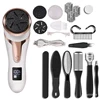 NEW Rechargeable Electric Foot File Callus Remover Professional Pedicure Machine Foot Heel Dead Skin Polisher 3 Heads 2 Speed 5