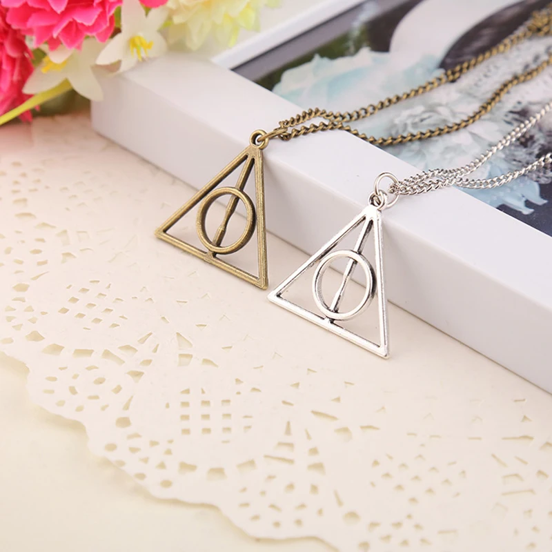 Trendy Jewelry Pendant Necklace Fashion Triangle Necklaces Long Chain 3 Colors | Украшения и аксессуары