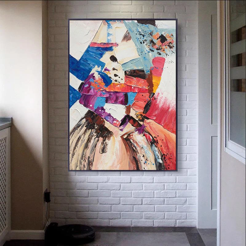 

OQ100% Hand Painted New Textured Oil Painting On Canvas Modern Abstract Picture Home Wall Decoration Art Living Room Decorative