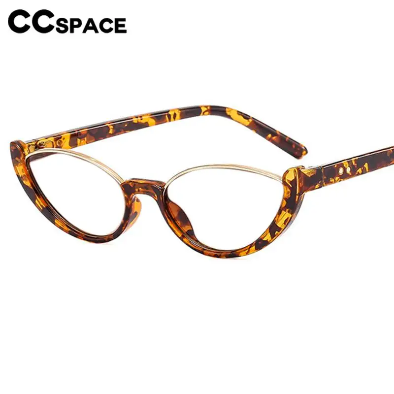 R57190 Brand Design Half-Frame Occhiali Da Lettura Lady Fashion Rivet Optical Presbite Eyeglass Dioptric + 50 ~ + 300