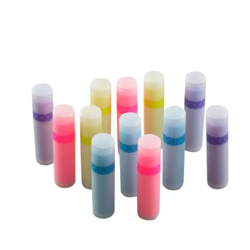 3g Refillable Lipstick Tube Lip Balm Container Empty Cosmetic Containers Lotion Container Clear Travel Bottle clear acoustic coil tube audio kit for two way radio transceiver surveillance headset earpiece receiver listen only 3 5mm