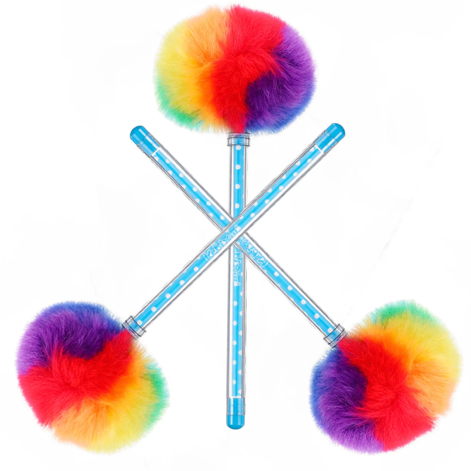 

3pcs Pompom Ballpoint Pen Plush Pen Writing Pen Sign Pens for Officers