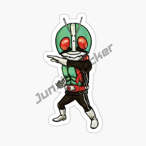 Рисунок 5 - Наклейка с логотипом Kamen Rider для ноутбука