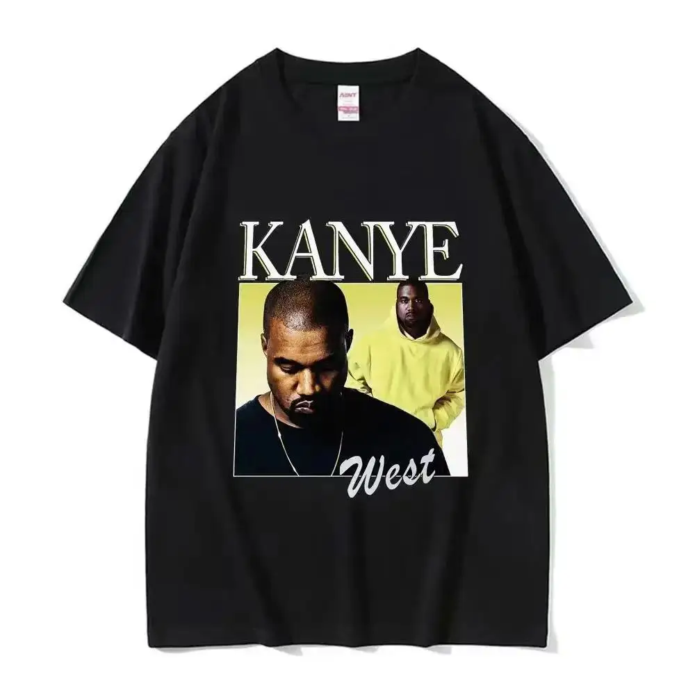 

Funny Kanye West Meme T-Shirt Men's Vintage Hip Hop Rap Style Tshirt Men Women Short Sleeve T Shirt Streetwear 01336