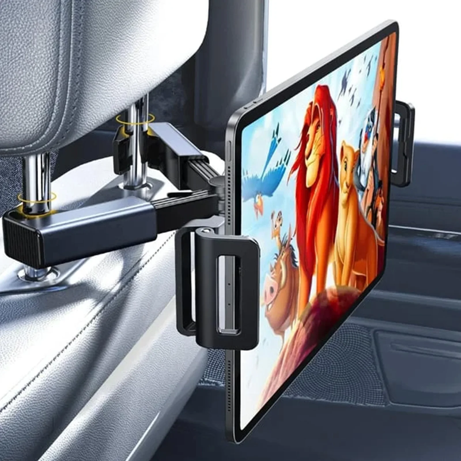 Rücksitz halterung Telefonst änder stoßfest Teleskop Auto Tablet PC Stand  klemme 360 Grad drehbarer Kopfstützen halter für die Reise - AliExpress