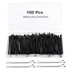 100 Pieces Hair Clip Black Hair Pin Set for Women Girls Kids Premium Wave Black Hair Pin with Storage Box 1