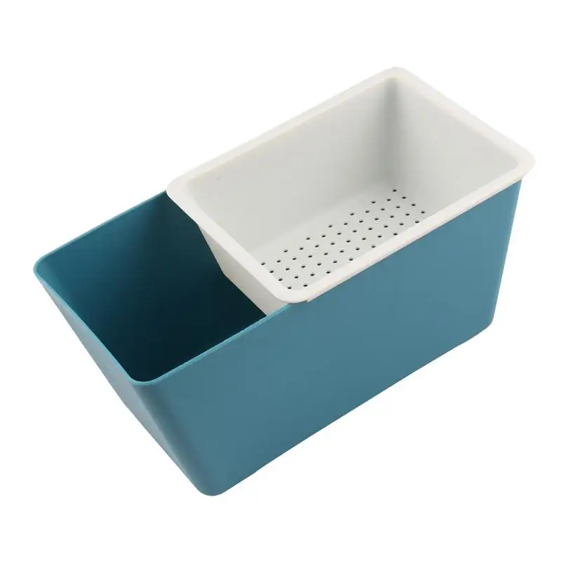 

Двухслойная корзина для слива фруктов, креативная миска для закусок, двухслойная коробка для хранения конфет, держатель фруктов для семян, конфет