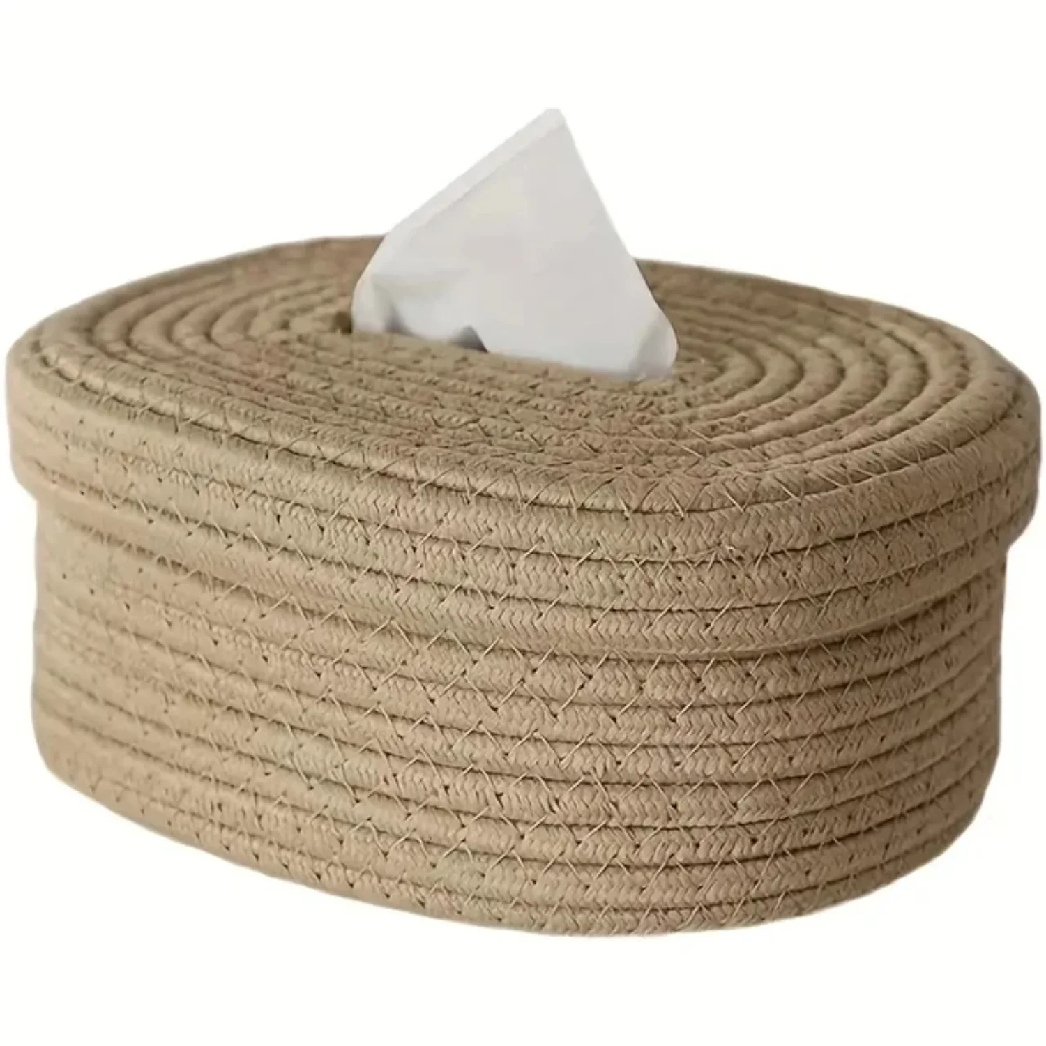 1 rope tissue box, wet tissue paper box, mask basket, suitable bedroom living room office