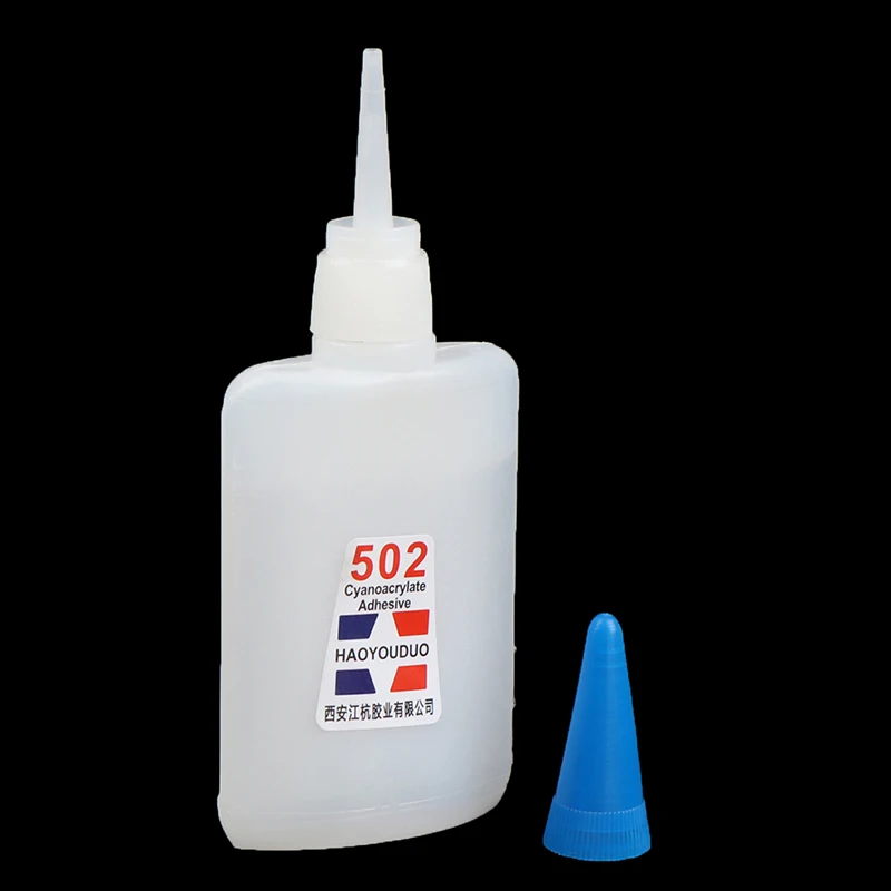 50G Quick-drying Super Glue 502 Instant Strong Adhesive Toys Crafts Shoes Paper Wood Plastic Fast Repairing Glue Universal 5