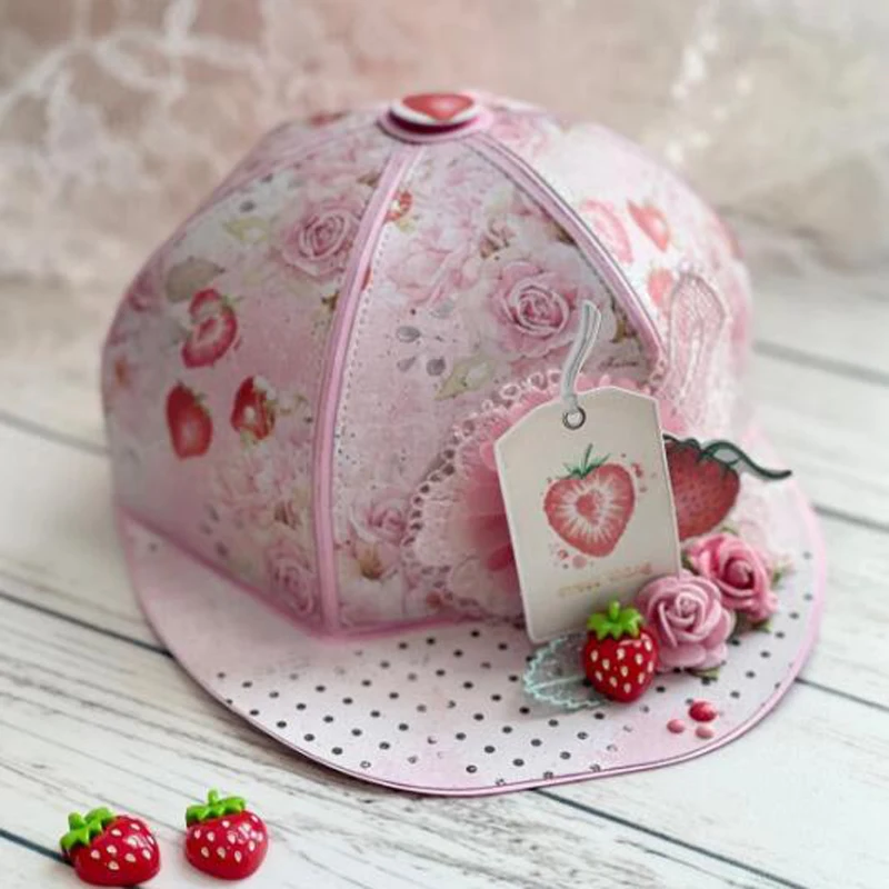 

KLJUYP 3D Cap Box металлические штампы трафареты для «сделай сам» Скрапбукинг декоративное тиснение «сделай сам» бумажные карты