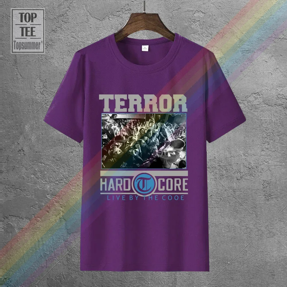 Victory Records Terror Band Hardcore Photo Logo T Shirt Printed T