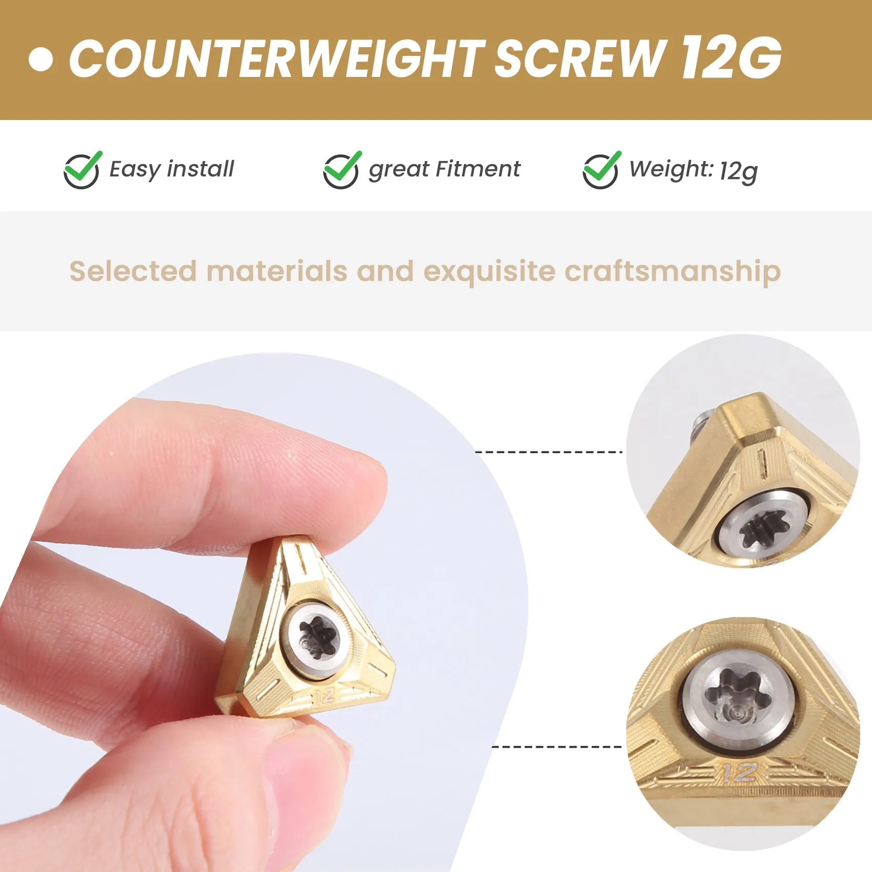 LTDx LTDx MAX 드라이버 페어웨이 우드 12G용 휴대용 1개 골프 클럽 헤드 무게