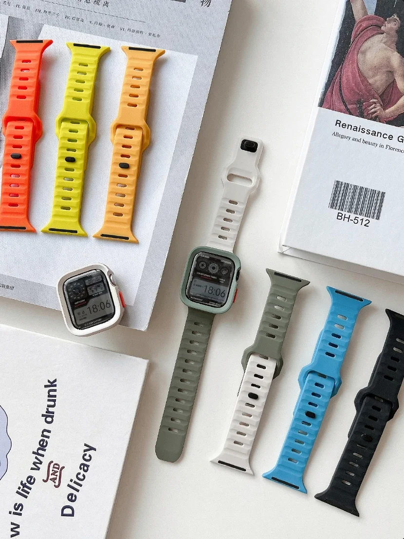 Premium Silicone Case and Strap Combo