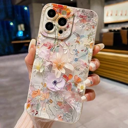 Floral Pattern TPU Phone Case with Enhanced Protection for Redmi Note 13 5G (1)