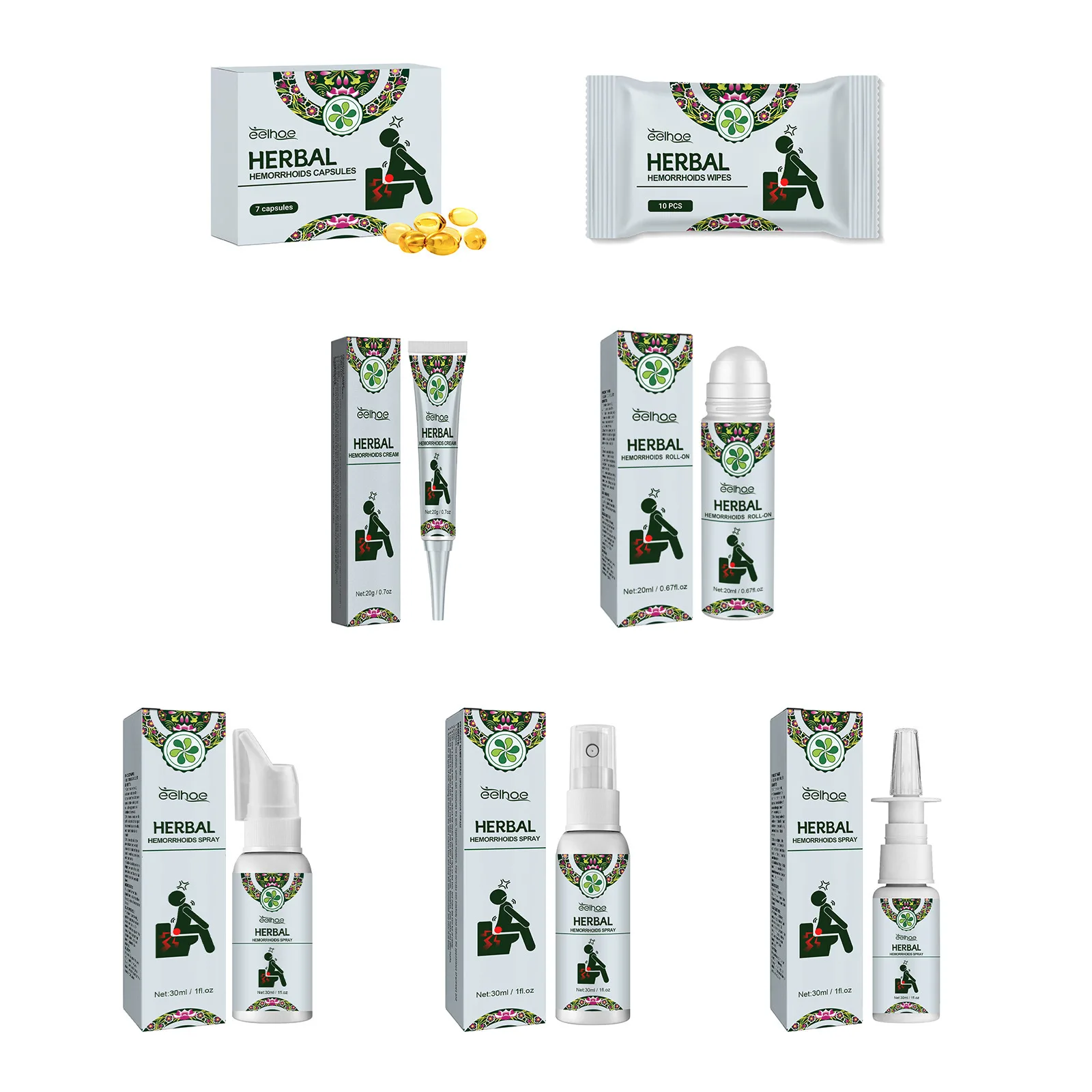 Hemorrhoids Removal Medicine Cream Anus Sterilize Piles Pain Relief Internal External Hemorrhoid Treatment Anal Fissure Spray