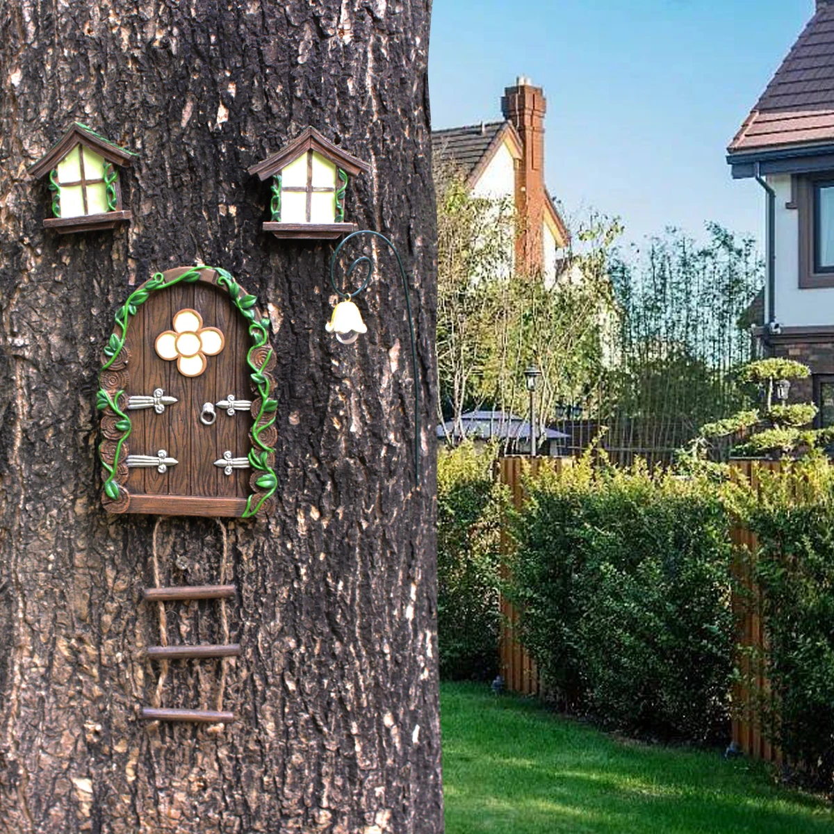 1 Set, Mini Fairy Tale Door Decorations 4