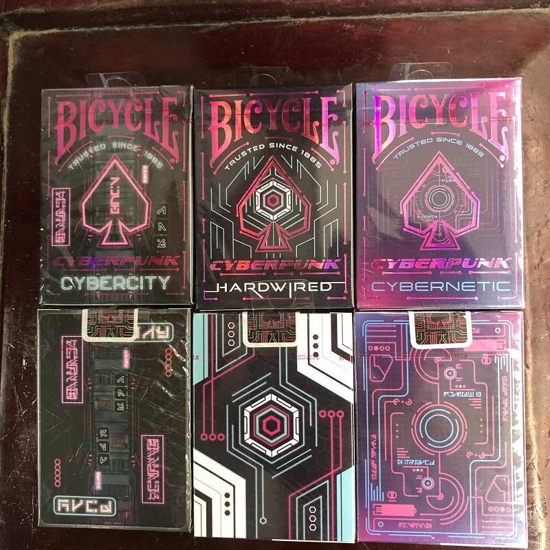Description Picture 2 of itemBicycle Cyberpunk Playing Cards Deck Magic Card Games Magic Tricks for Magician