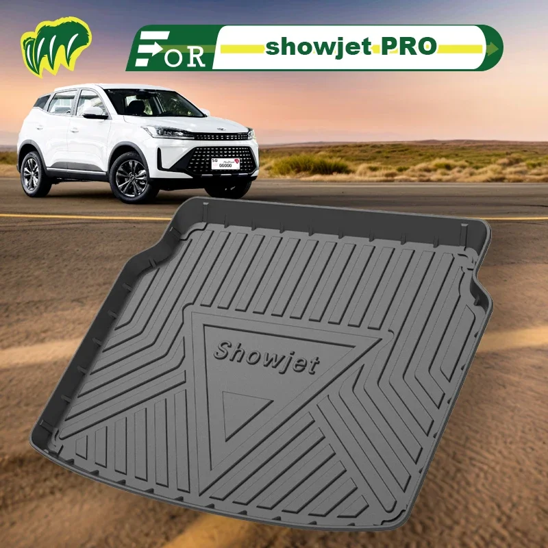 

For cowin showjet PRO 2020-2024 Custom Fit Car Trunk Mat All Season Cargo Mat 3D Shaped Laser Measured Trunk Liners