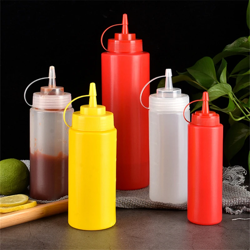 Plastic Small Condiment Squeeze Bottles Mini Squeeze Bottle for Glues  Paints Arts Craft Sauce Ketchup Oil Cookie Food BBQ Syrup - AliExpress