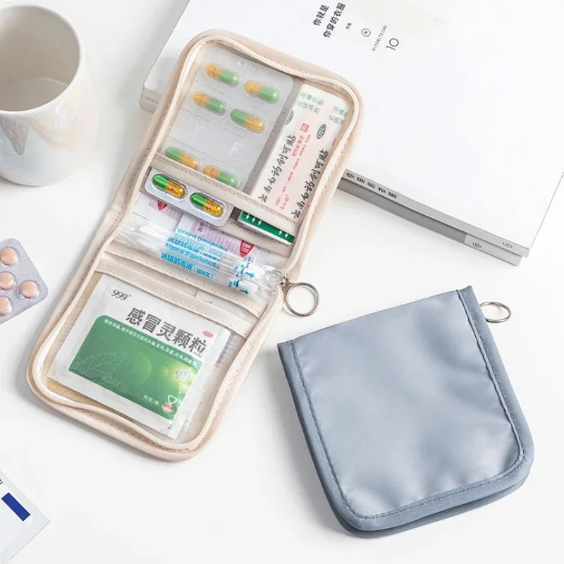 Mini Medical Pouch Small Cosmetic Bag Travel Mini Sanitary Napkins Organizer Makeup Bag Coin Purse Lipstick Storage Pouch Purse