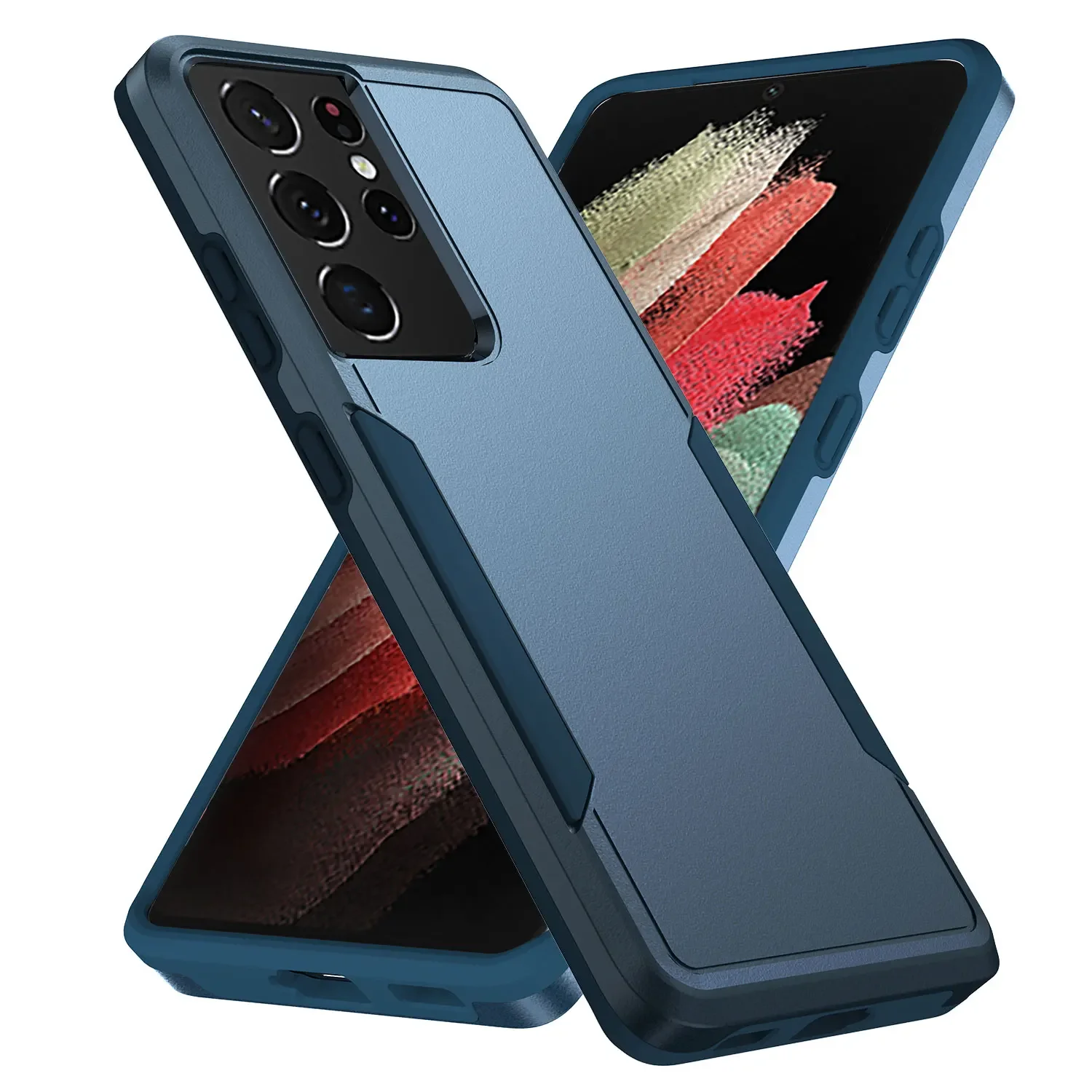Rugged Shockproof Phone Case with Heavy Armor Protection