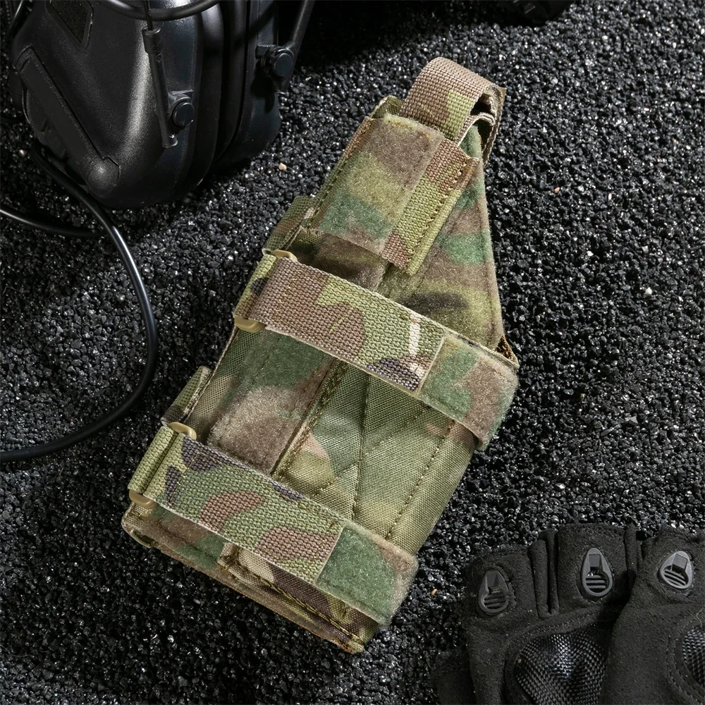 Description Picture 4 of itemLeft Hand Gun Holster Tactical Pistol Holster for Glock 17 Gun Case Adjustable Pistol Holster Mag Pouch Hunting  Accessories