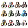 Random 3Pcs Fidget Spinner Magnetic Ring Toys Set Fingers Magnet Rings ADHD Stress Relief Magical Toys for Adult Kids Anxiety 1