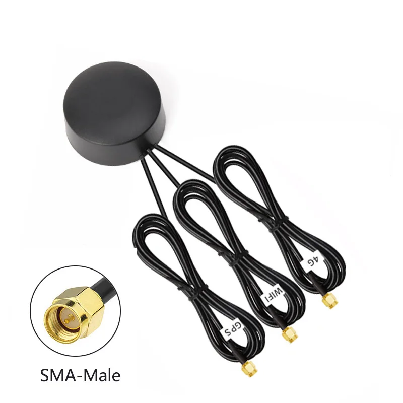 4G GPS 2.4G 와이파이 LTE 안테나, 야외 방수 어댑터, 28dbi 4G B..