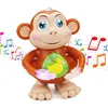 HOT SALE Children's Electric Dancing Monkey Singing Cartoon Toys Swing Walking Monkey Toy Phone Musical Toys Gift 2